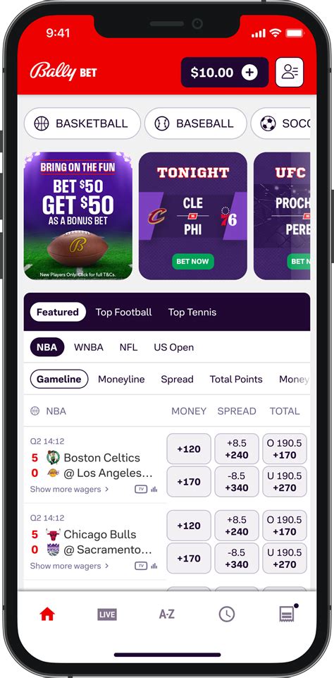 Bally Bet Sportsbook – Pregame & Live Online Sports Betting.